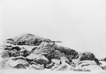  Costa Arte - Paisaje de la costa de Nueva Inglaterra Luminismo William Stanley Haseltine